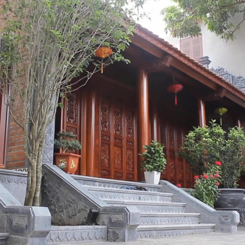 Thiết kế thi công nhà thờ họ 3 gian Nhà thờ Gỗ Lim 3 Gian - Từ đường họ