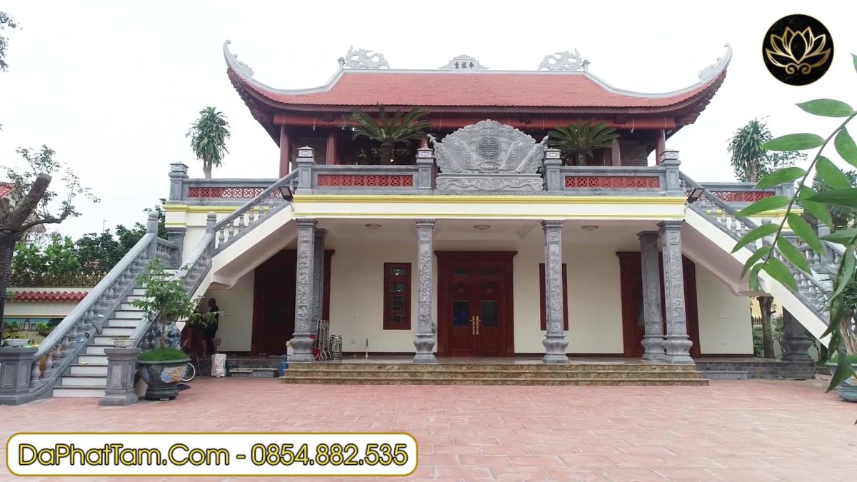 nhà thờ kết hợp nhà ở, đá /gỗ mỹ nghệ phát tâm