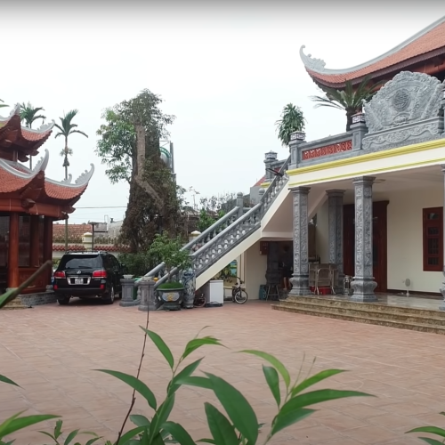 Tuyệt Phẩm Nhà Thờ Họ - Nhà Từ Đường 5 Gian Gỗ Lim Trên Tầng 2